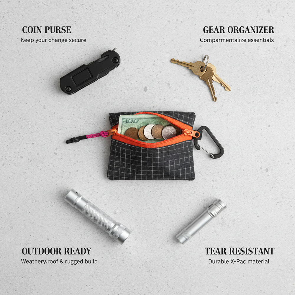 Edc Carry Kit - Zewnętrzna torba do przechowywania z UHMWPE,