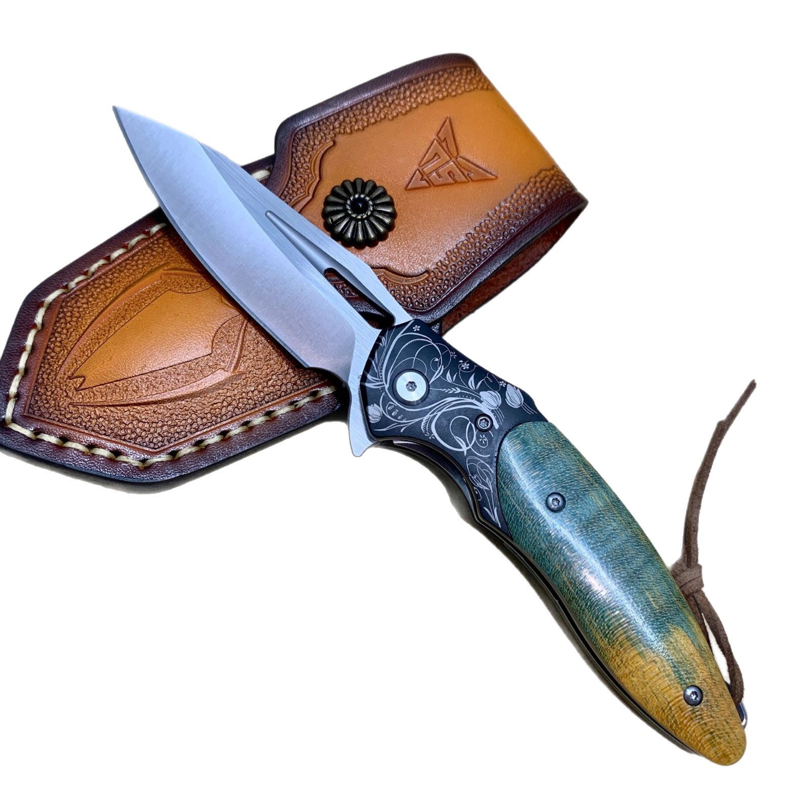 Edc Day Carry - Nóż składany RHON 3.4 cala, stal