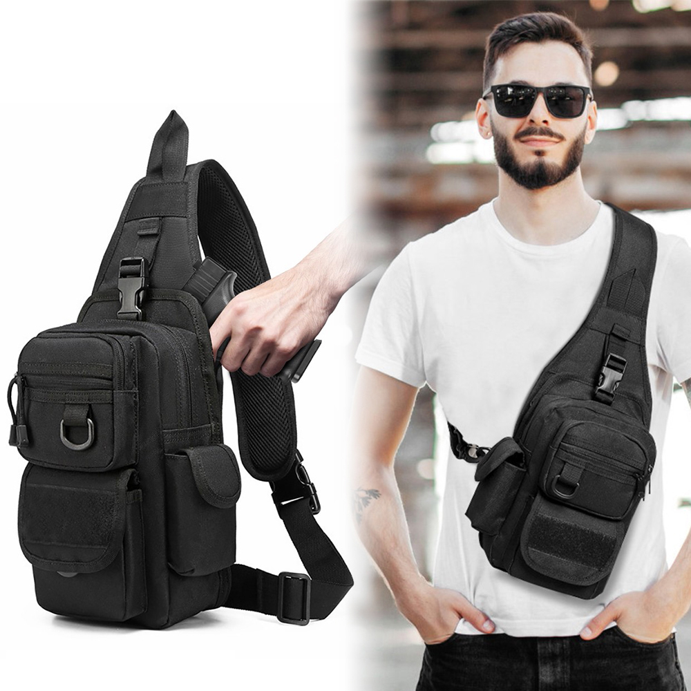 Edc Concealed Carry Backpack - Taktyczna Torba na Pistolet Torba do