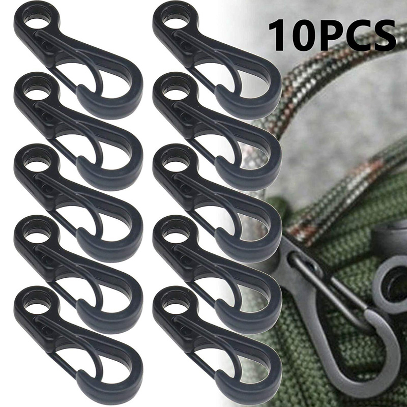 Edc Carry Kit - 10 sztuk/partia Mini karabinek Paracord taktyczne