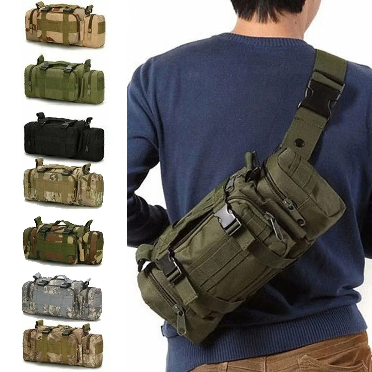 Edc Carry Bag For Men - Torba na ramię typu duffel, nerka