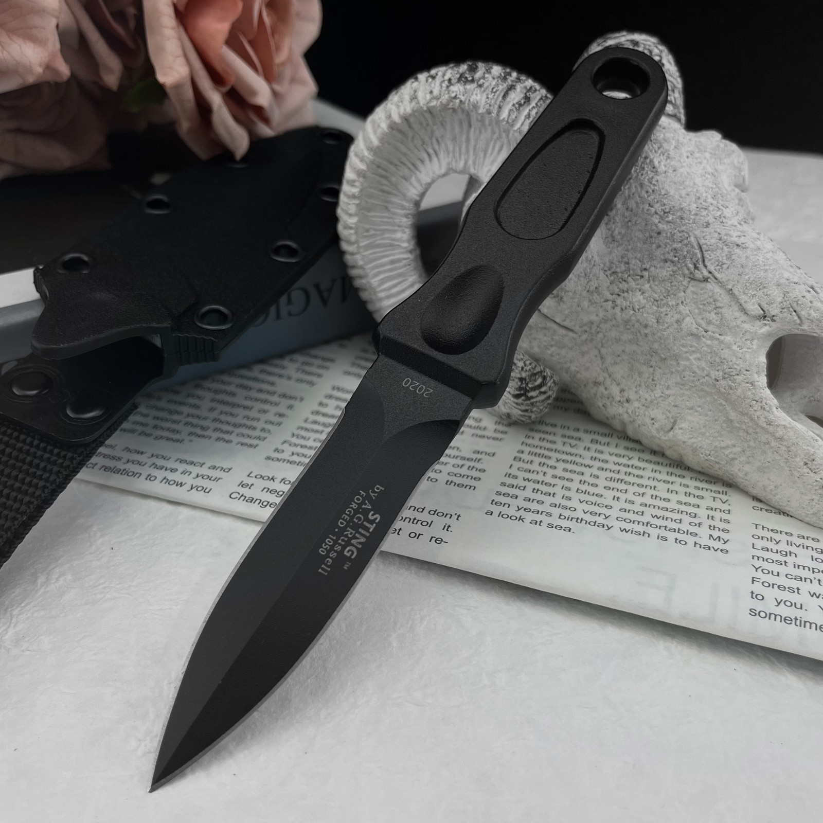 Everyday Carry (Edc) Knife - Wielofunkcyjny nóż ze stałym ostrzem ze