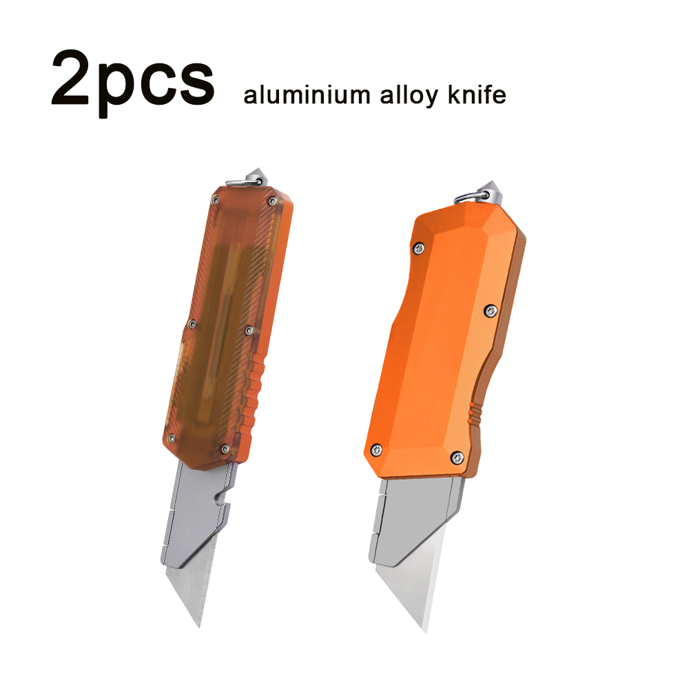 Everyday Carry (Edc) Knife - Dwuczęściowy zestaw noży ze stopu aluminium.