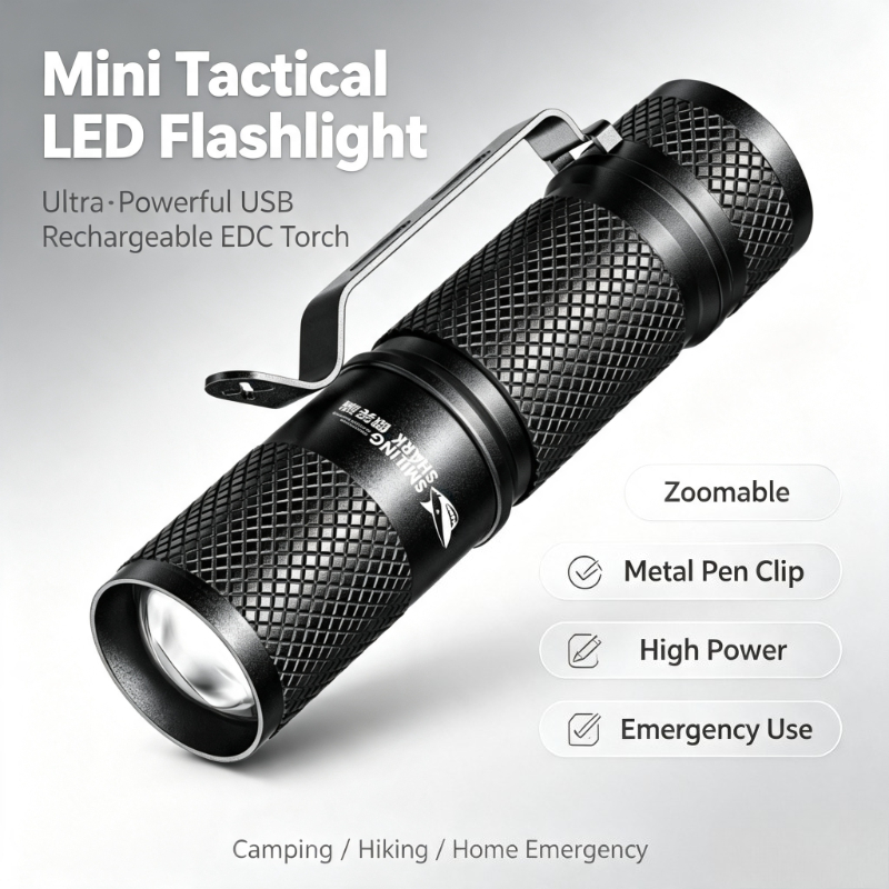 SMILING SHARK Ultra-Mocna Mini – Edc Day Carry recenzja i cena