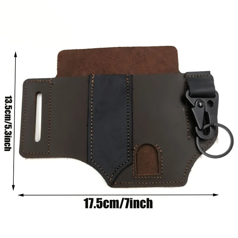 Skórzana kabura EDC z PU, orga – Edc Carry Bag For Men recenzja i cena