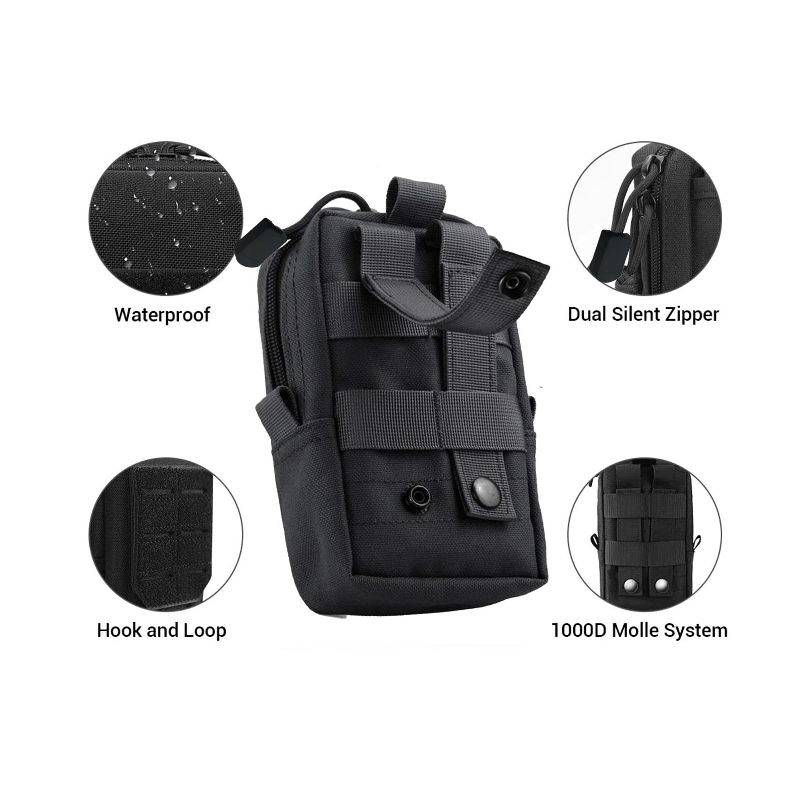 Taktyczna saszetka Molle sasze – Edc Deep Carry recenzja i cena