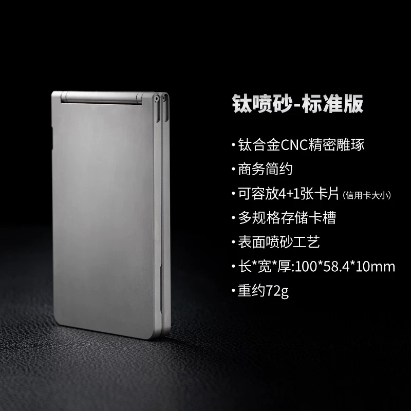 Titaner Titanium/Aluminum Allo – Wallet Slim Titanium recenzja i cena