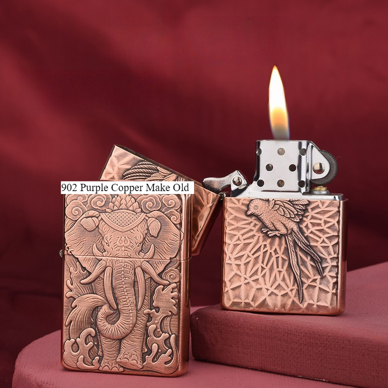 ZORRO 902 Fioletowa Miedziana  – Lighter Insert Zippo recenzja i cena
