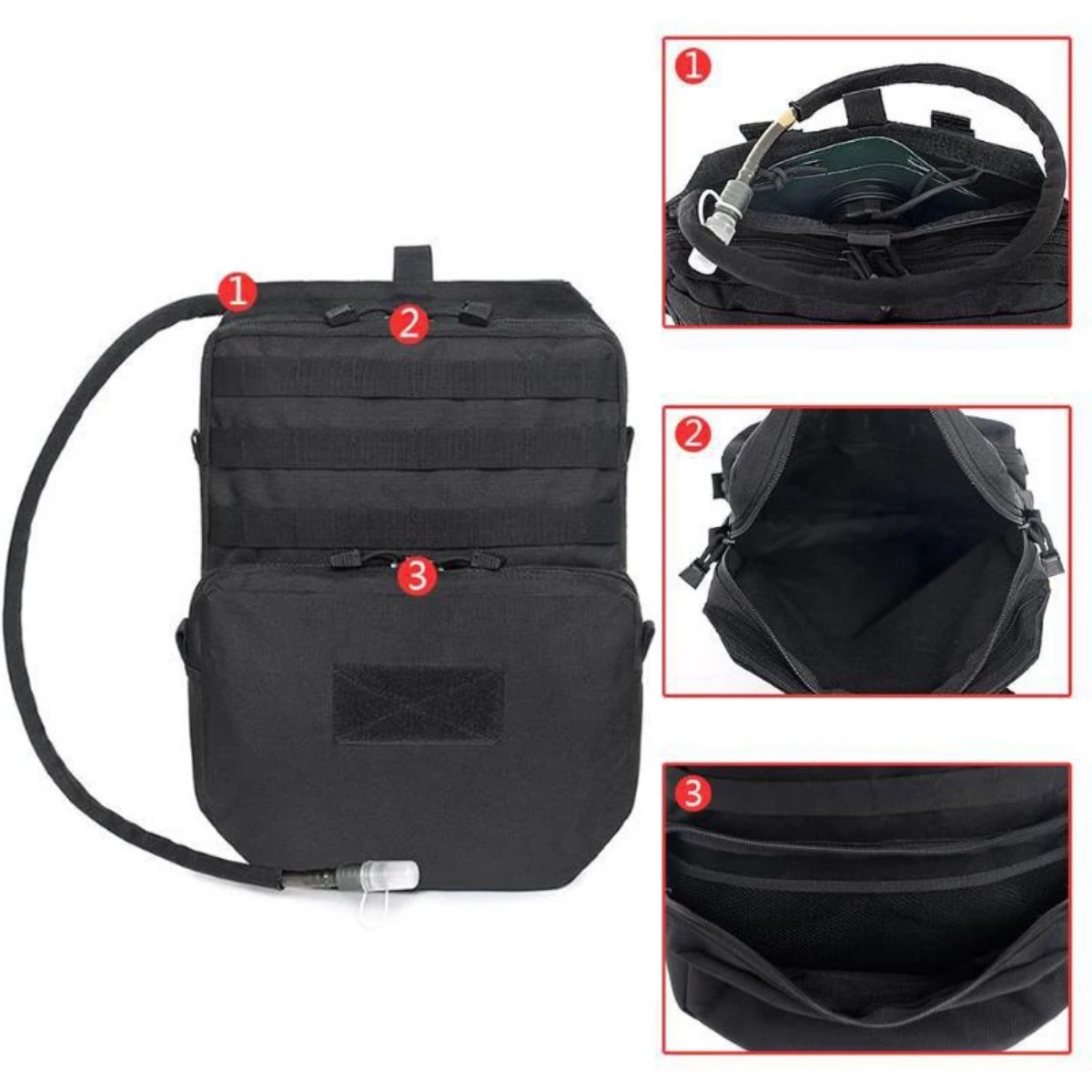 Outdoor Molle Bag Camping Hydr – Edc Carry Pack recenzja i cena