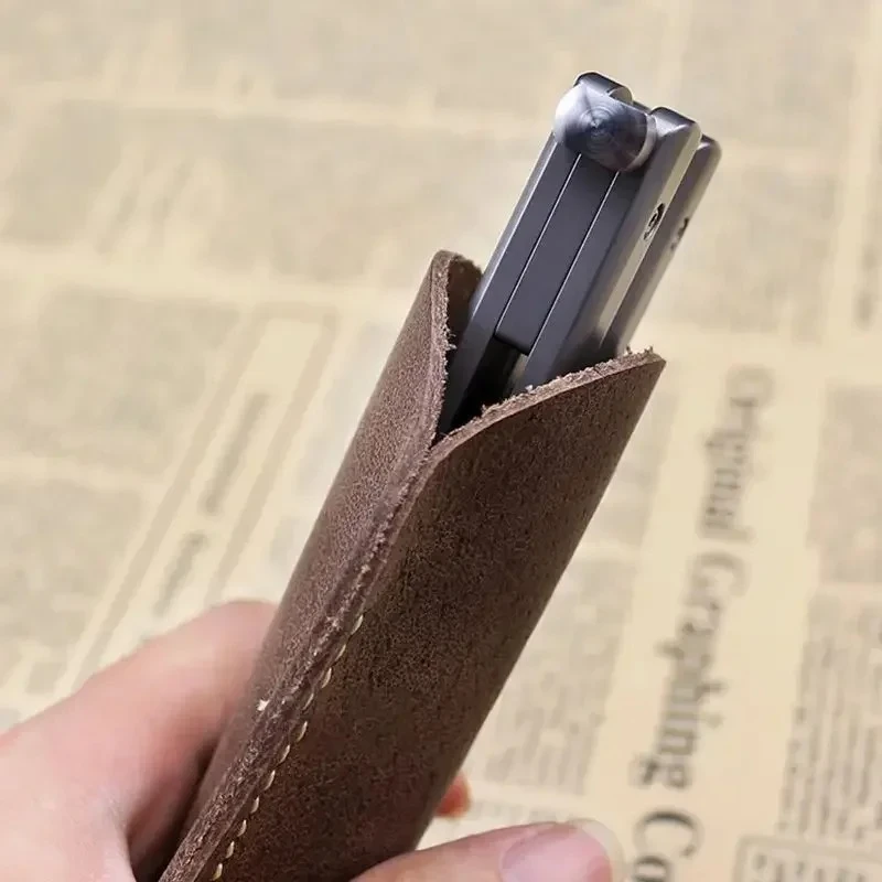 Skórzane etui na mały nóż, skó – Edc Pocket Carry Fixed Blade recenzja i cena