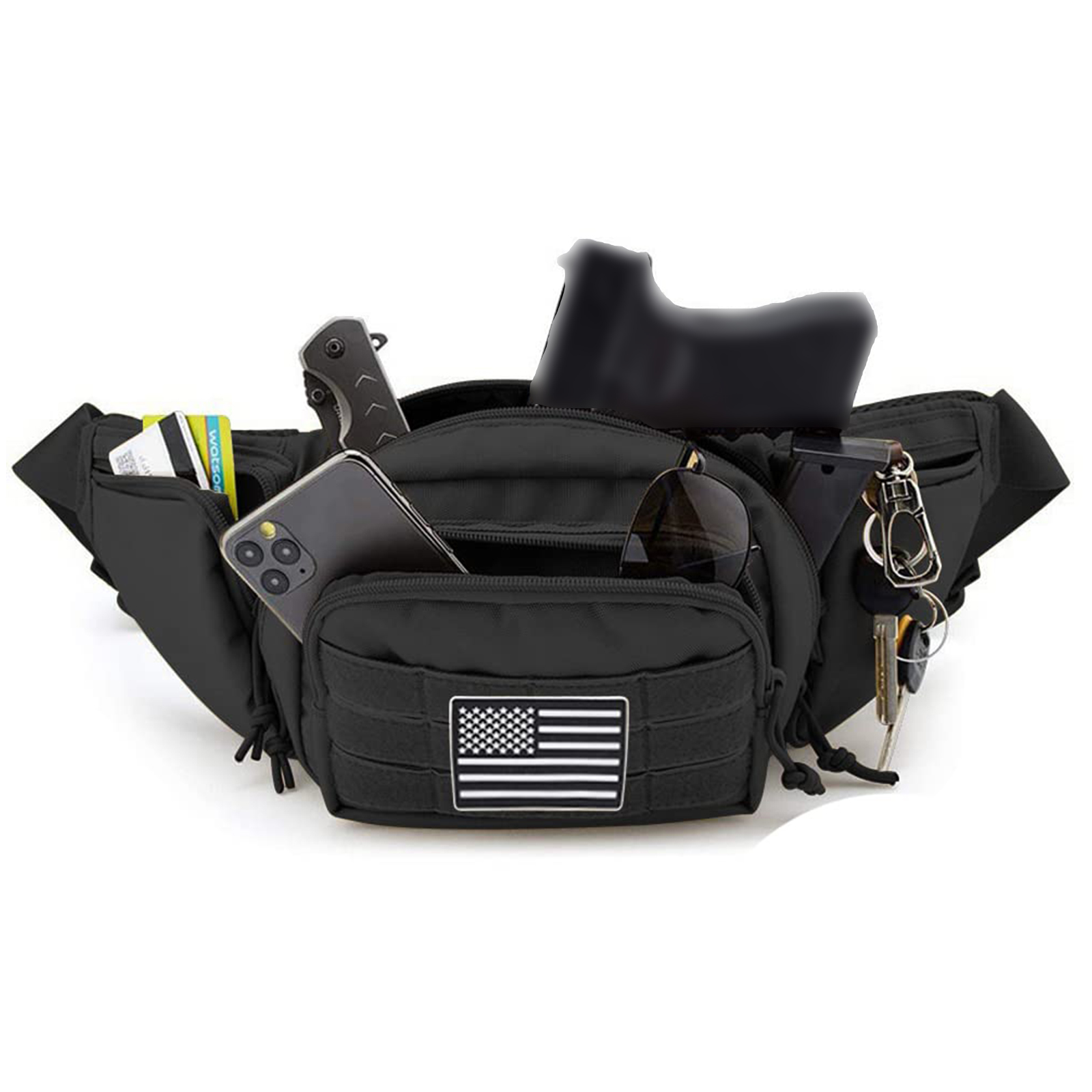 Taktyczna saszetka biodrowa na – Edc Concealed Carry Holster recenzja i cena