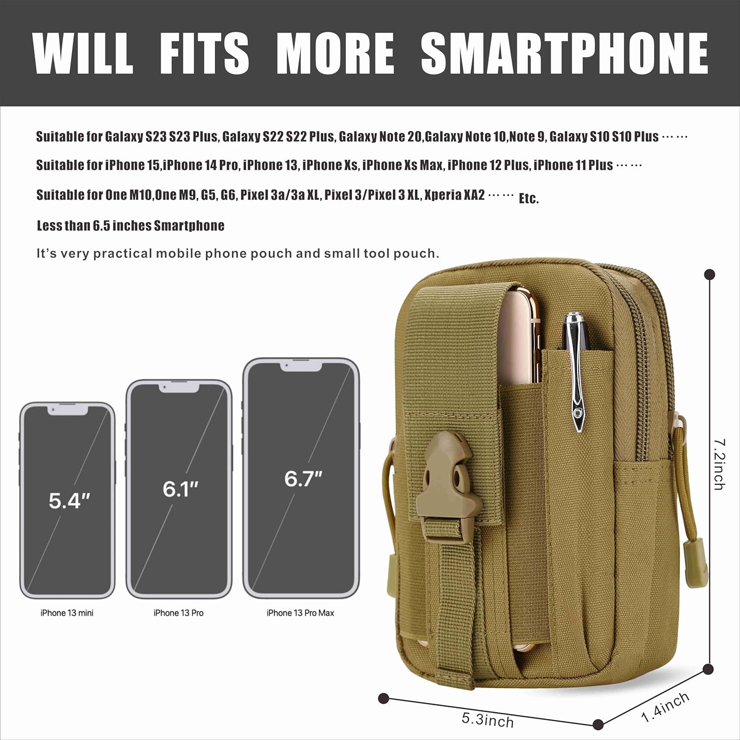 Taktyczna torba biodrowa EDC M – Edc Carry Bag For Men recenzja i cena